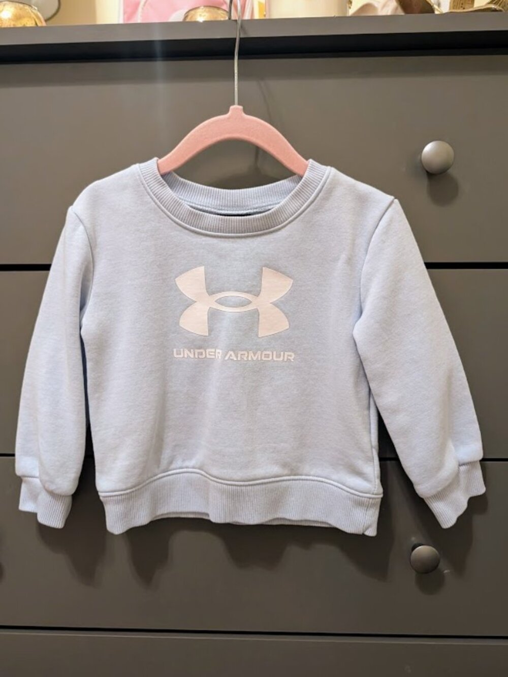 Light Blue Under Armour Sweatshirt 18 months
